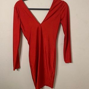 Red Stretchy Dress